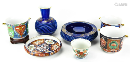 Imari Ware Style Porcelain Table Top Items