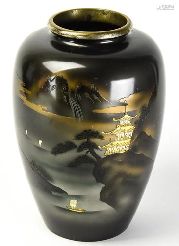 Contemporary Japanese Satsuma Vase W…