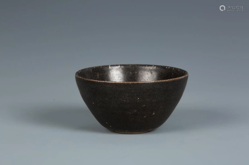 A SONG JIZHOU WARE BLACK GLAZED TE…