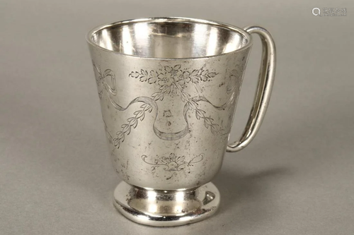 George V Sterling Silver Tankard,