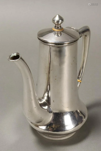 Austrian Silver Coffee Pot,