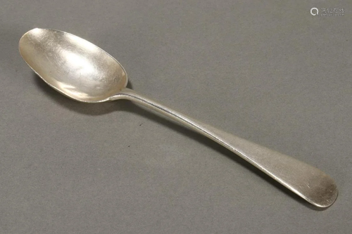 George V Sterling Silver Dessert Spoon,