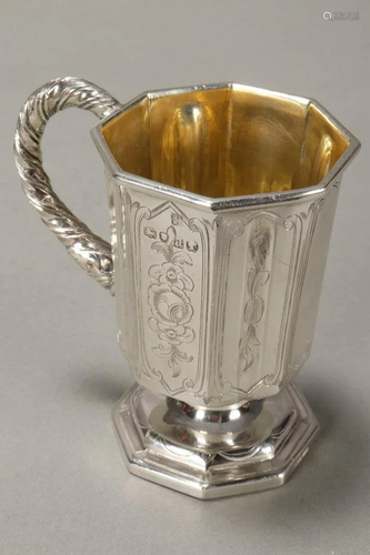 Victorian Sterling Silver Cup,