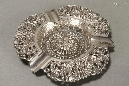 Yogya Silver Ashtray,