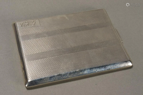 Australian Sterling Silver Cigarette Case,