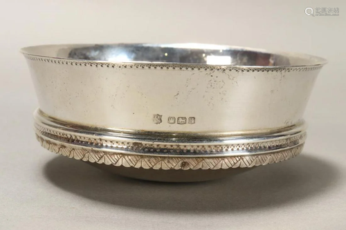 Unusual Edwardian Sterling Silver Bowl,