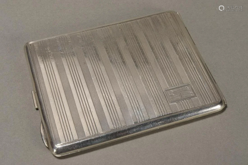 Australian Sterling Silver Cigarette Case,