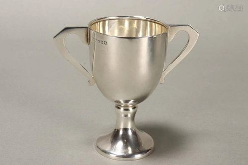 Australian Sterling Silver Twin Handled Cup,