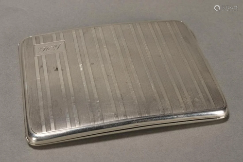 Australian Sterling Silver Cigarette Case,