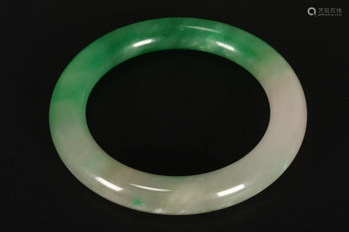 Large Chinese Jade Bangle,