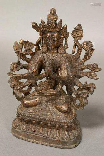 Bronze Figure of a Bodhisattva,