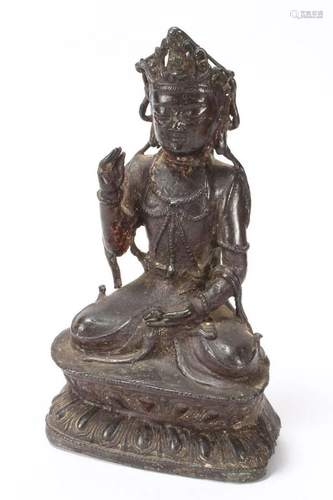 Chinese Ming Dynasty Bronze Tara,