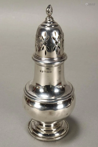 George V Sterling Silver Sugar Caster,