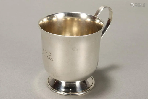 Australian Sterling Silver Christening Mug,