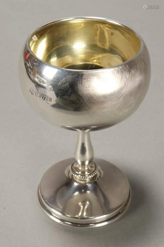 George V Sterling Silver Goblet,