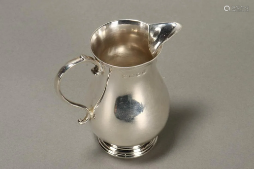 Delightful English Sterling Silver Milk Jug,