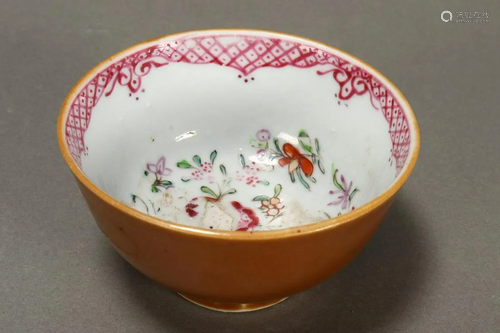 Chinese Famille Rose Porcelain Bowl,