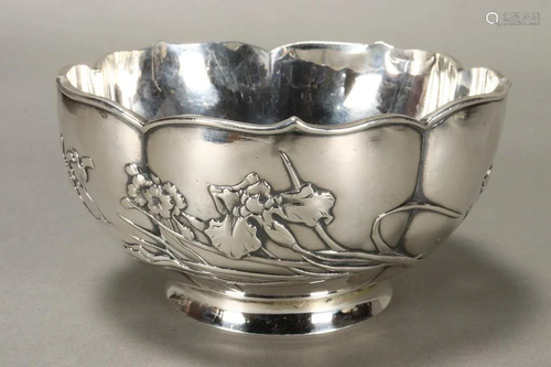 Lovely Japanese Silver Bowl,