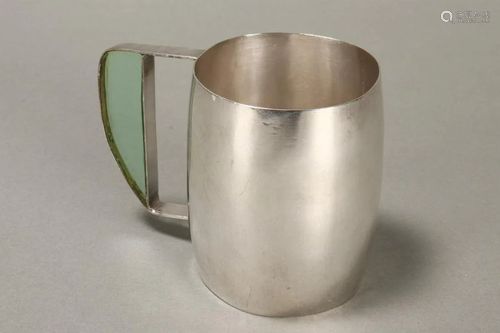 Contemporary Sterling Silver Tankard,