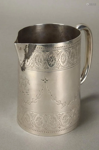 Victorian Sterling Silver Milk Jug,