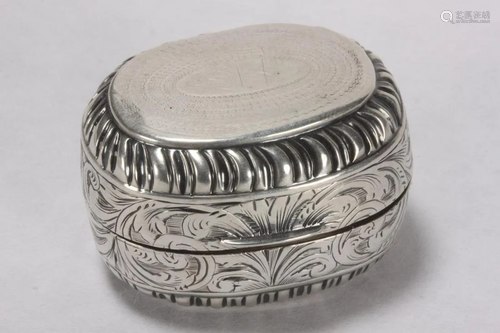 Victorian Sterling Silver Nutmeg Grater,