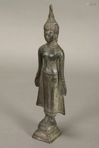 Thai 19th Century Standing Buddha,