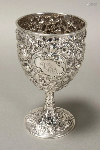 American Sterling Silver Goblet,