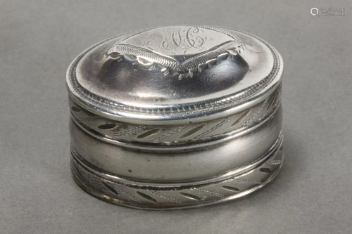 George III Sterling Silver Nutmeg Grater,