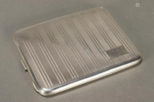 Australian Sterling Silver Cigarette Case,