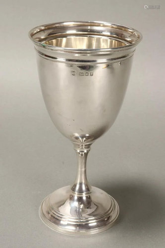 George V Sterling Silver Goblet,