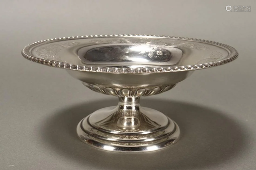 American Sterling Silver Bon Bon Dish,