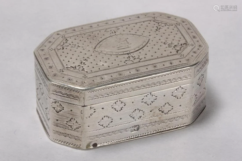 George III Sterling Silver Nutmeg Grater,