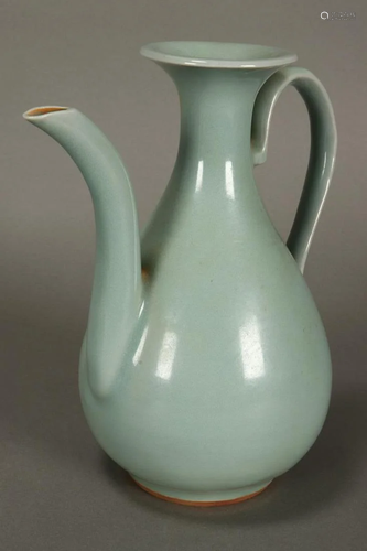 Chinese Celadon Glaze Teapot,