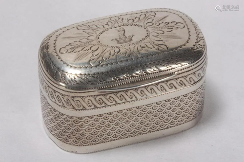 William IV Sterling Silver Nutmeg Grater,