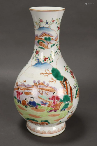 Large Chinese Porcelain Vase,