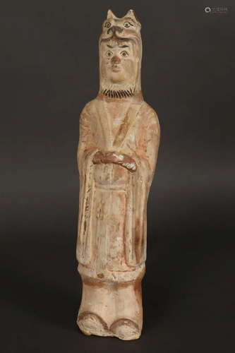 Chinese Tang Dynasty Pottery Figure of …