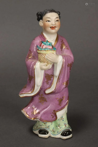 Chinese Republic Period Porcelain Figure,