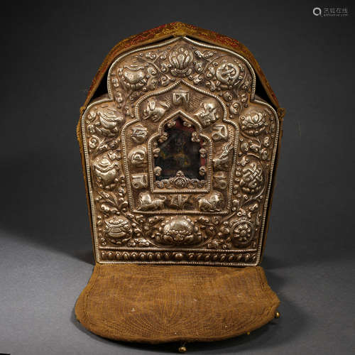 TIBETAN SILVER BOX