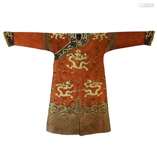 KESI DRAGON ROBE OF QING DYNASTY, CHINA