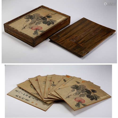 CHINESE CALLIGRAPHY AND PAINTING ALBUM