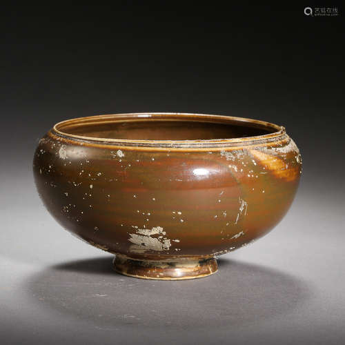 CHINESE SONG DYNASTY SAUCE GLAZED PORCELAIN JAR