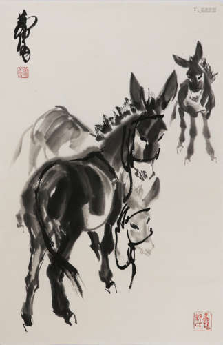 CHINESE PAINTING AND CALLIGRAPHY, HUANGZHOU MARK