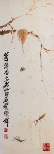 CHINESE PAINTING AND CALLIGRAPHY, QI BAISHI MARK