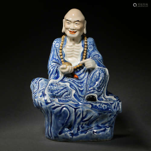 LUOHAN SCULPTURE IN QING DYNASTY, CHINA