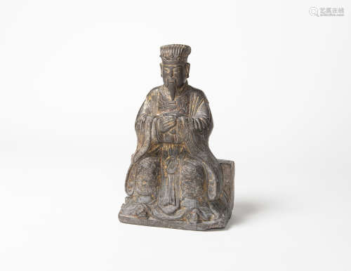 宋元時期-石雕天帝像