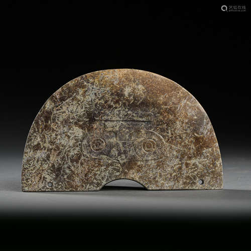 CHINESE HAN DYNASTY HETIAN JADE BI