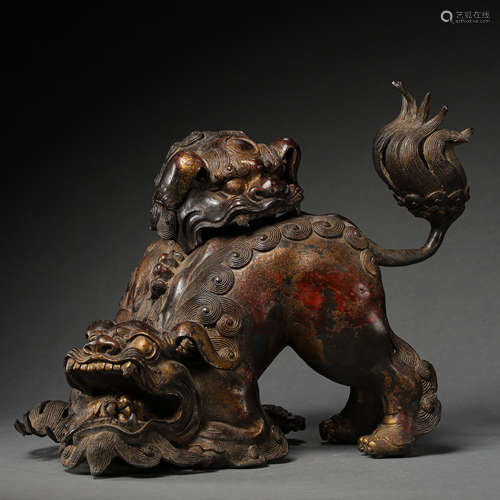 ANCIENT CHINESE BRONZE BEAST