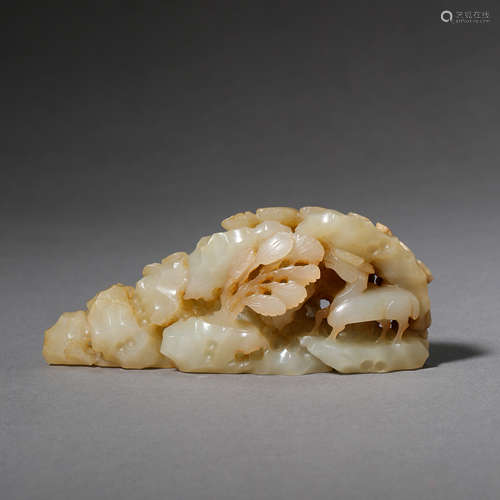 HETIAN JADE ORNAMENTS IN LIAO DYNASTY, CHINA