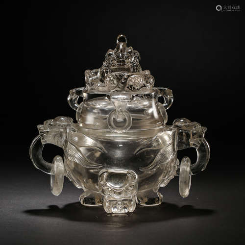 CHINA QING DYNASTY CRYSTAL FURNACE