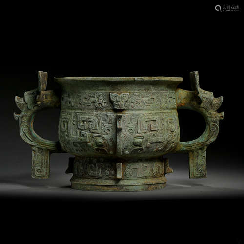 ANCIENT CHINESE BRONZE PIECE